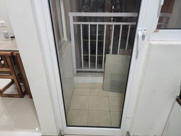 Balcony in 1 BHK Apartment at VVIP Nest, Raj Nagar Extension – for Rent