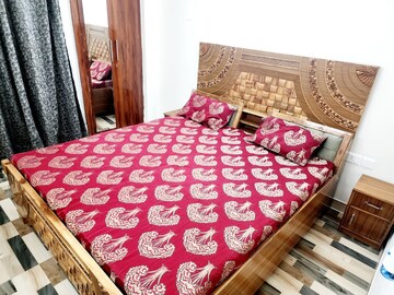 Bedroom in 1 BHK Apartment at VVIP Nest, Raj Nagar Extension – for Rent
