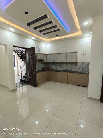 Kitchen in 3 BHK Independent House at Jankipuram Extension – for Sale