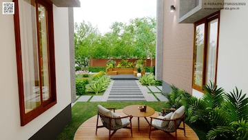 Balcony in 5 BHK Independent House at Kaiparambu jn – for Sale