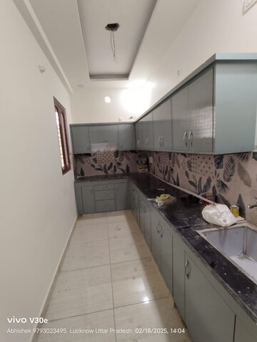 Kitchen in 3 BHK Independent House at Jankipuram Extension – for Sale