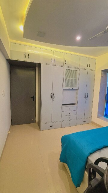 Master Bedroom in 2.5 BHK Apartment at Nahar Amrit Shakti, Chandivali – for Rent