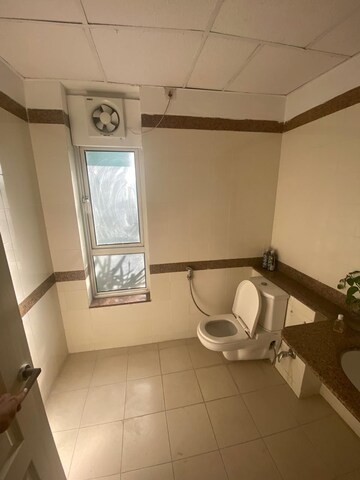 Bathroom in 3 BHK Apartment at Unitech The Close North, Sector 50 – for Rent