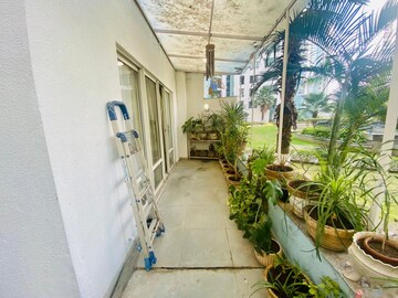Balcony in 3 BHK Apartment at Unitech The Close North, Sector 50 – for Rent