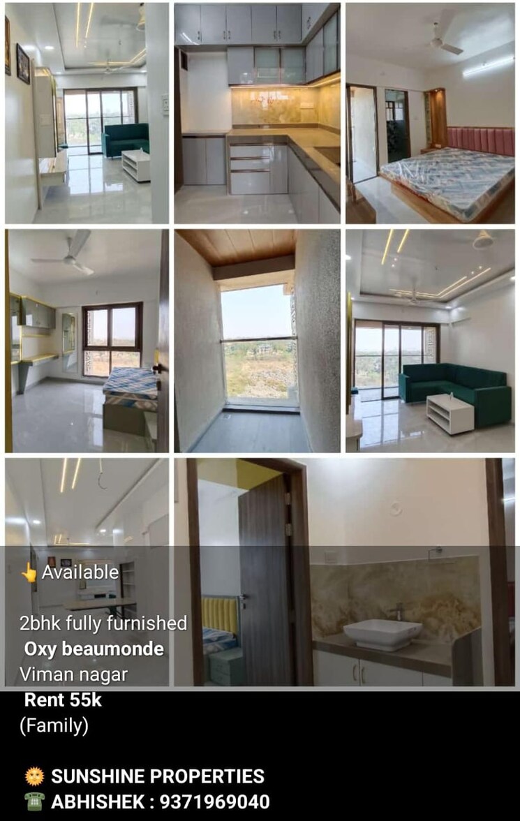 Kitchen, magarpatta-nova 2 Bedroom 622 Sq.Ft. Apartment In Mundhwa Pune 8269177