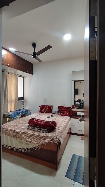 Bedroom in 2 BHK Apartment at Lodha Crown Quality Homes, Majiwada – for Rent