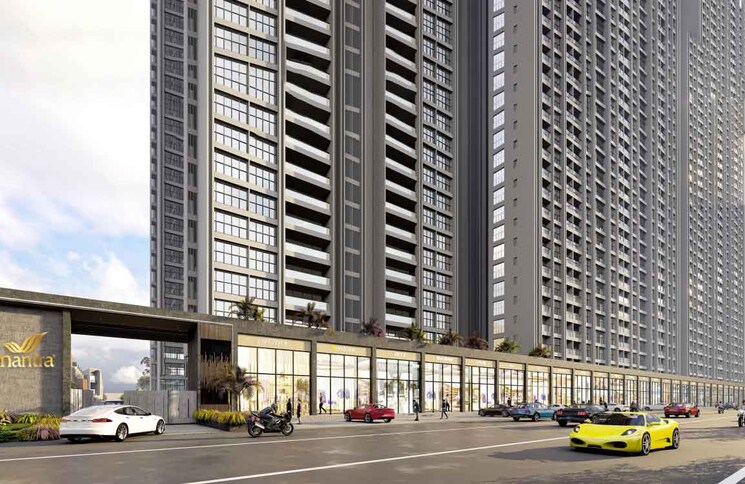 Exterior View, mantra-magnus 2 Bedroom 860 Sq.Ft. Apartment In Mundhwa Pune 8269169