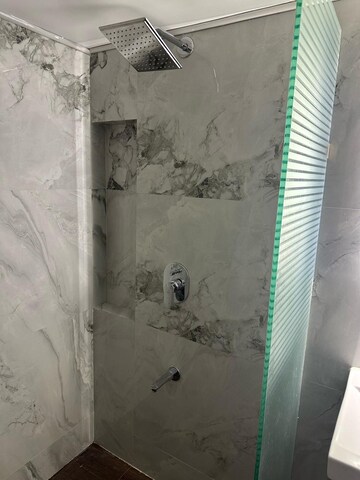Bathroom in 3 BHK Apartment at Green Gate Apartment, Bandra West – for Rent
