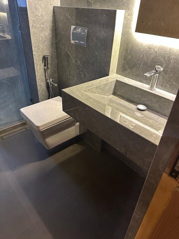 Bathroom in 3 BHK Apartment at Green Gate Apartment, Bandra West – for Rent