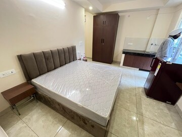 Kitchen in 1 RK Builder Floor at DLF Pink Town House, Dlf City Phase 3 – for Rent