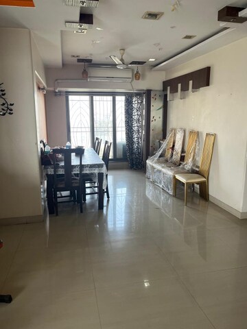 Living Room in 3 BHK Apartment at Seawoods Estate, Seawoods – for Rent