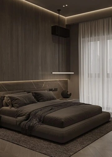 Bedroom in 3 BHK Builder Floor at Dashrath Puri – for Rent