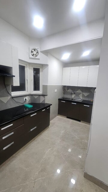 Kitchen in 4 BHK Apartment at Khambhalia – for Rent
