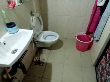 Bathroom in 2 BHK Apartment at Gaurav Woods, Mira Road – for Rent