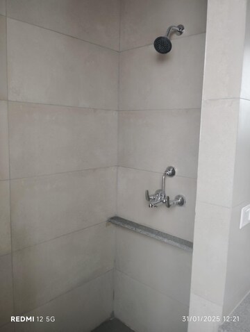 Bathroom in 1 RK Apartment at Gaur Runway Suites, Gaur Yamuna City – for Rent
