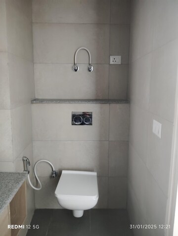 Bathroom in 1 RK Apartment at Gaur Runway Suites, Gaur Yamuna City – for Rent