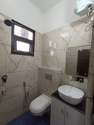 Bathroom in 3 BHK Builder Floor at Vip Road – for Rent