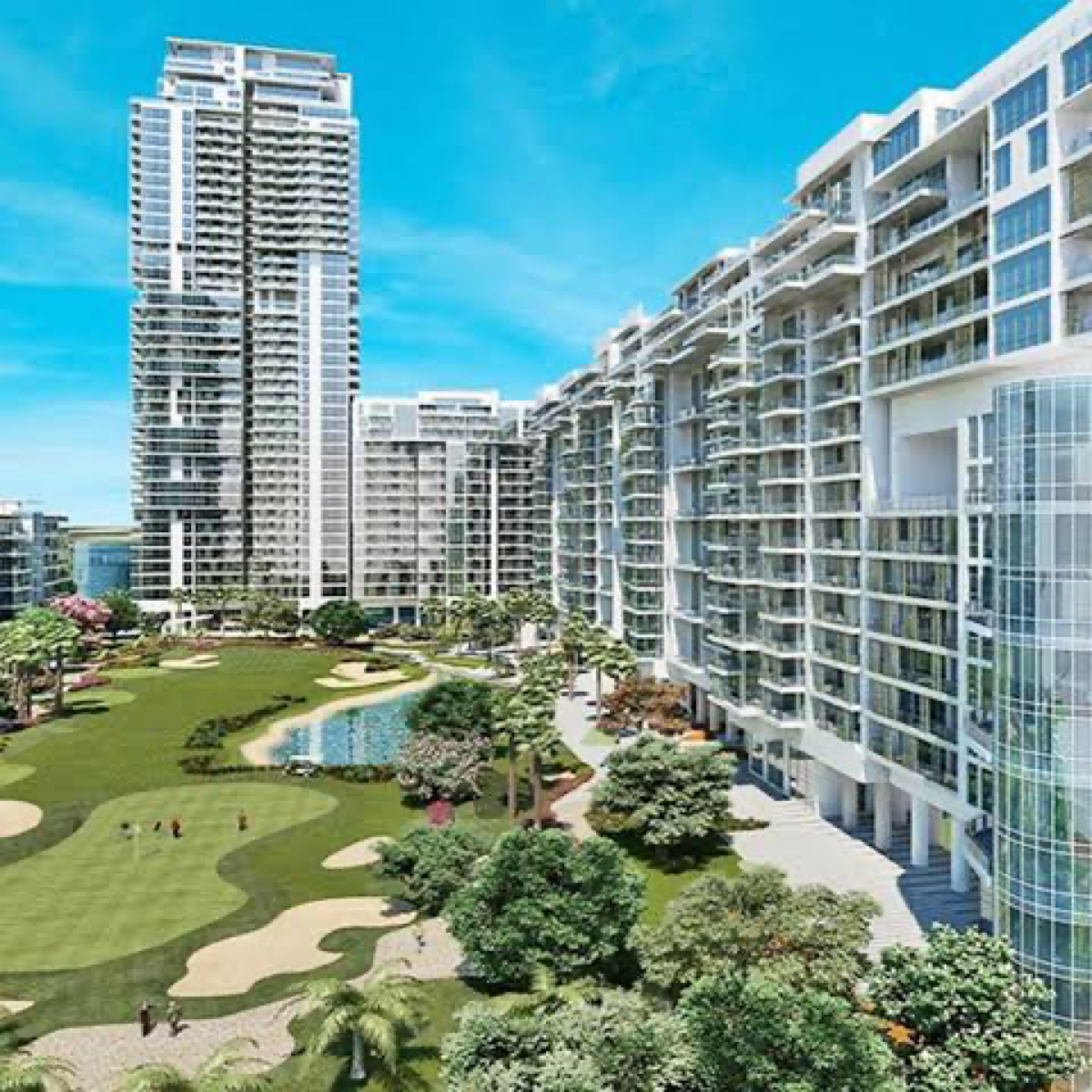 3 BHK + Servant Room 12700 Sq.Ft. Apartment in M3M Golf Estate Fairway West