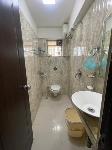 Bathroom in 3 BHK Apartment at Platinum Life, Andheri West – for Rent