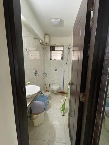 Bathroom in 3 BHK Apartment at Platinum Life, Andheri West – for Rent