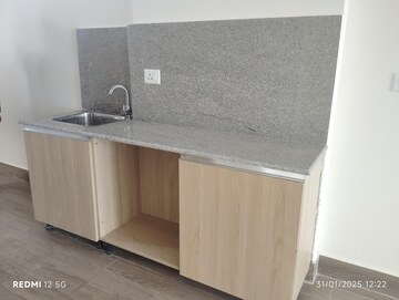 Kitchen in 1 RK Apartment at Gaur Runway Suites, Gaur Yamuna City – for Rent