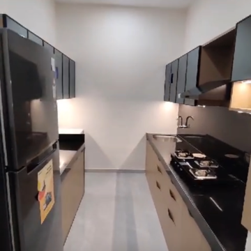 Kitchen in 1 BHK Apartment at Alpine Primo, Tepgaon – for Sale