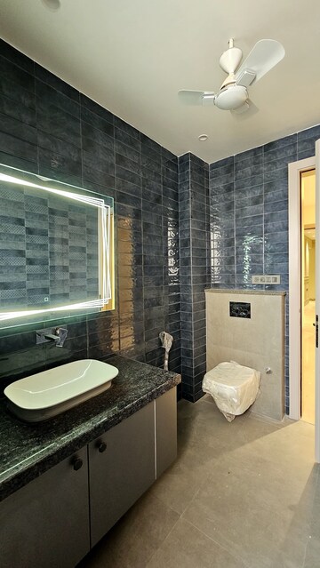 Bathroom in 4 BHK Builder Floor at Omaxe Designer Villas Mayfield Garden, Sector 51 – for Sale