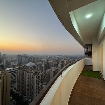 Balcony in 4 BHK Apartment at Dasnac Burj, Sector 75 – for Rent