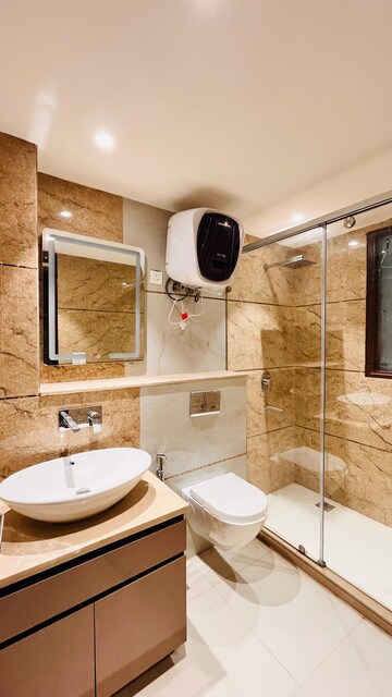 Bathroom in 4 BHK Builder Floor at M3M Atrium, Sector 57 – for Sale