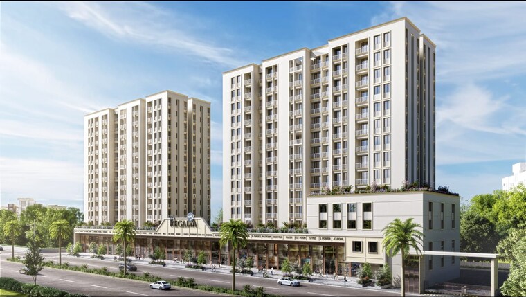 Exterior View, raj-regalia 2 Bedroom 1020 Sq.Ft. Apartment In Ambernath East Thane 8270506