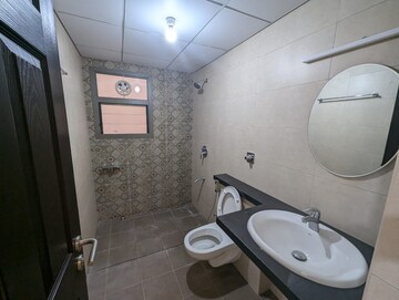 Bathroom in 3 BHK Apartment at Sobha Palm Courts, Kogilu – for Rent