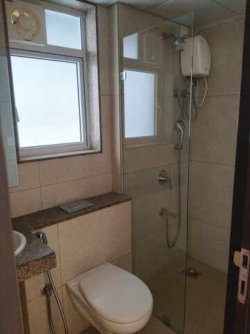 Bathroom in 2 BHK Apartment at LnT Veridian, Powai – for Rent