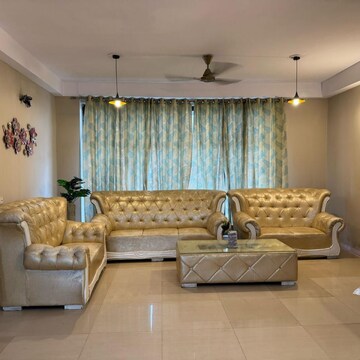 Living Room in 3 BHK Apartment at Unitech Horizon, Pi Greater Noida – for Rent
