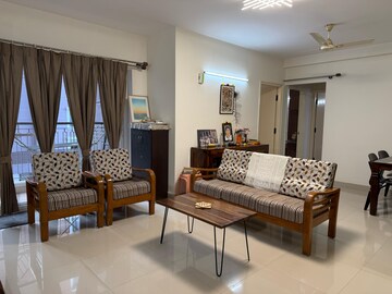Living Room in 3 BHK Apartment at Kolte Patil Raaga, Hennur Road – for Rent