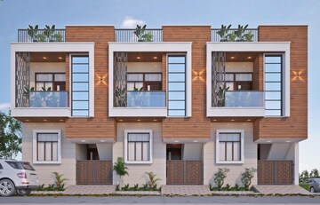 3 BHK Villa – Exterior View View at Shubham Aditya Villa, Beelwa Kalan - for Sale