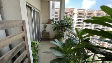 Balcony in 2 BHK Apartment at Ajnara Integrity, Raj Nagar Extension – for Rent