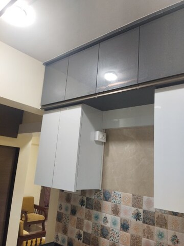 Kitchen in 1 BHK Apartment at Amber Ellance, Diva – for Rent