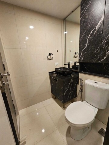 Bathroom in 1 BHK Apartment at Hiranandani Glen Gate, Hebbal – for Rent