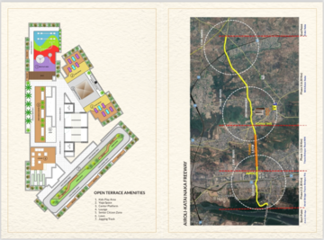 3 BHK Apartment – Map Location View at Alimkar Heights, Shilgaon - for Sale