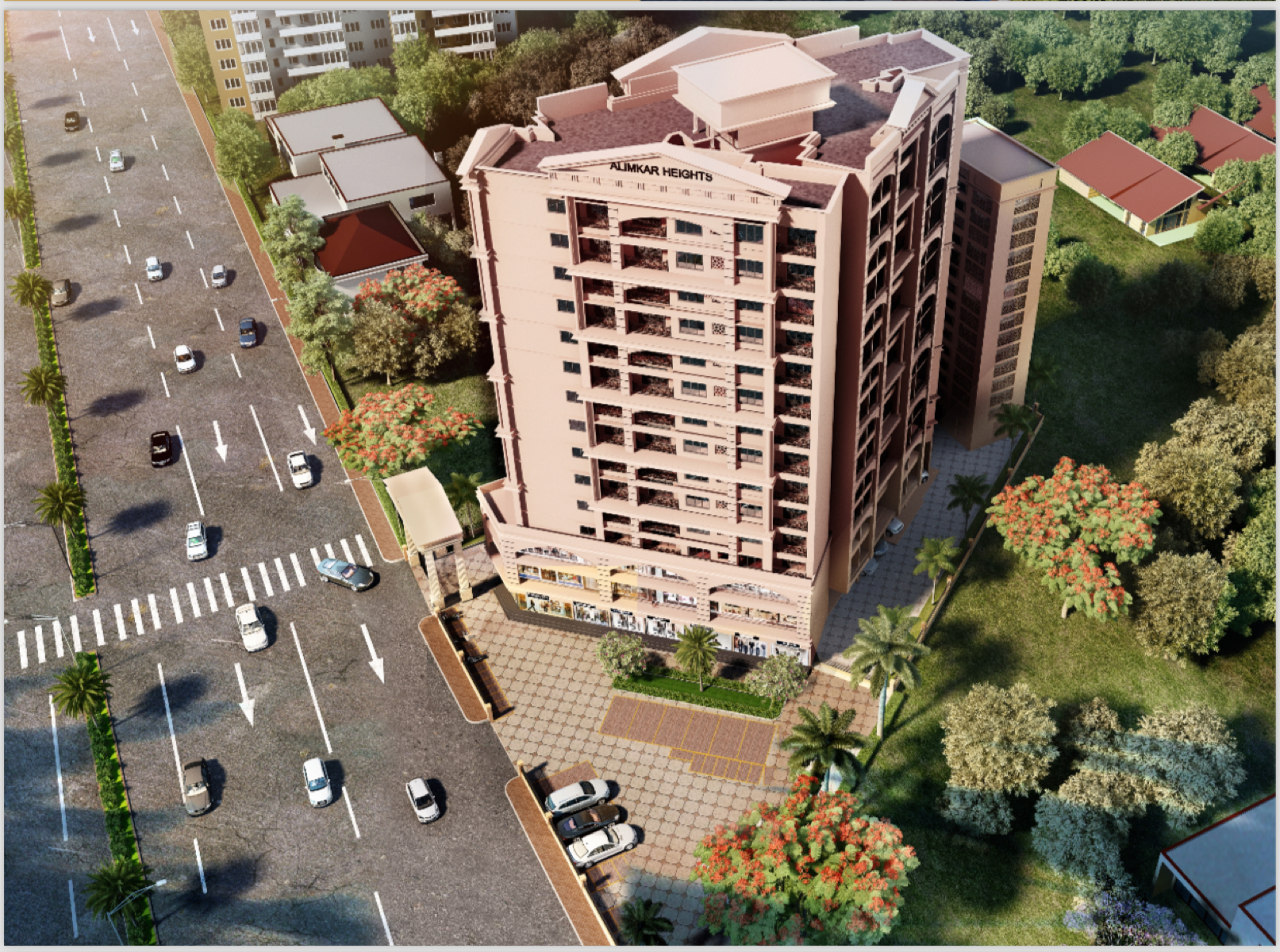 3 BHK Apartment For Sale in Alimkar Heights