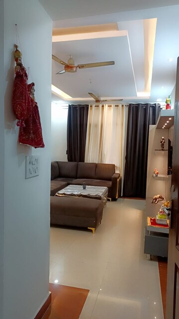 Living Room in 2 BHK Apartment at Jaipurias Sunrise Greens Zirakpur, Vip Road – for Rent