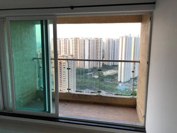 Balcony in 2 BHK Apartment at Rustomjee Urbania Azziano, Majiwada – for Rent
