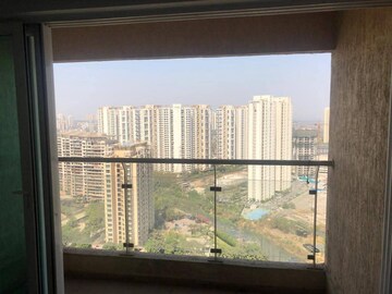 Balcony in 2 BHK Apartment at Rustomjee Urbania Azziano, Majiwada – for Rent