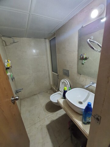 Bathroom in 2 BHK Apartment at Dosti West County Phase 2 Dosti Cedar, Balkum Pada – for Rent