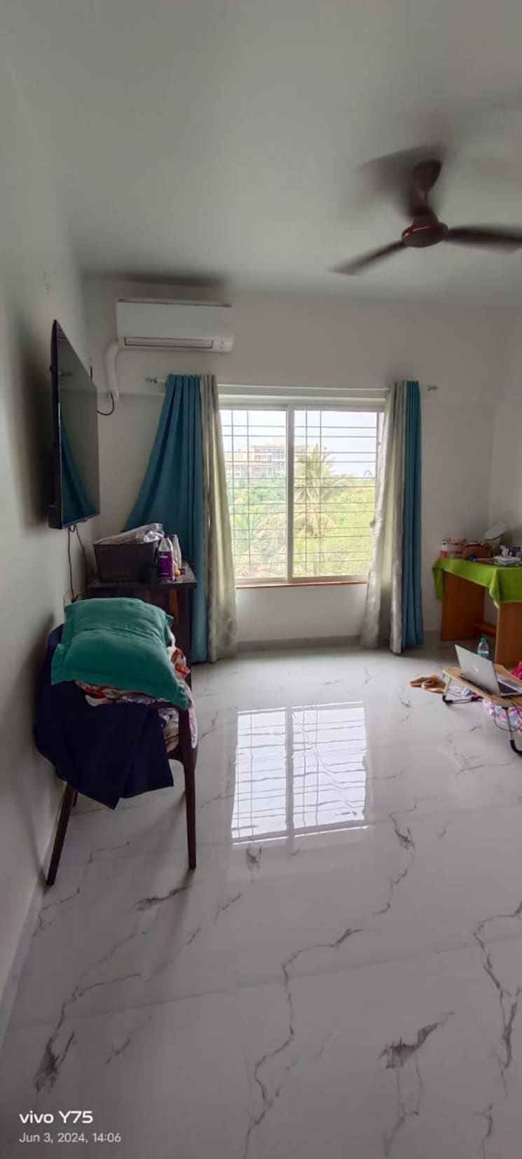 Master Bedroom, kumar-samruddhi-society 2 Bedroom 1000 Sq.Ft. Apartment In Vishrantwadi Pune 8271969