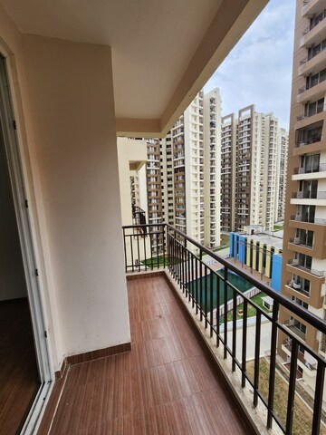 Balcony in 3 BHK Apartment at Amrapali Golf Homes, Sector 4, Greater Noida – for Rent