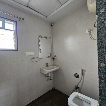 Bathroom in 3 BHK Apartment at Sama Savli Road – for Rent