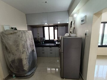 Living Room in 1 BHK Apartment at Prem Tower, Goregaon West – for Rent