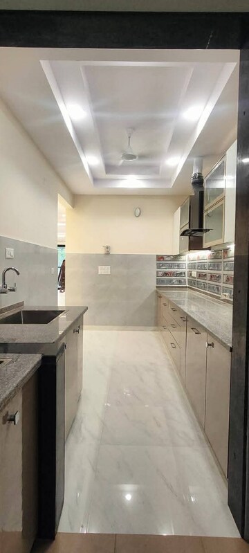 Kitchen in 3 BHK Builder Floor at Ansal Plaza Sector-23, Sector 23 – for Rent