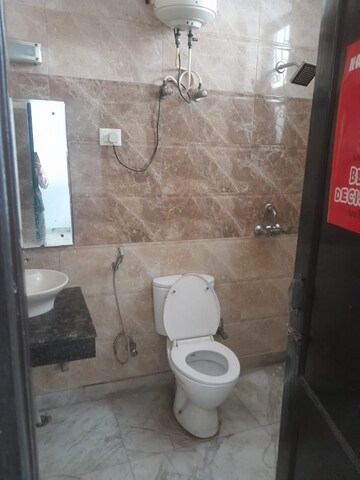 Bathroom in 3 BHK Builder Floor at Ansal Plaza Sector-23, Sector 23 – for Rent